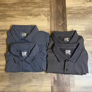 Bundle of FOUR 32 Degrees Cool Polo Shirts